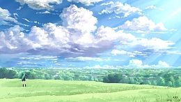 晴空万里女孩