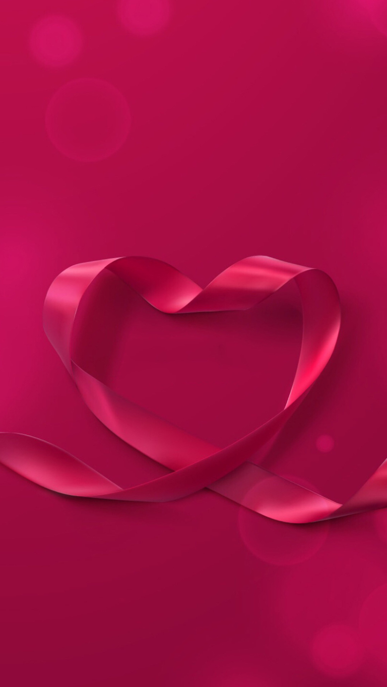 梦幻绸缎爱心h5背景