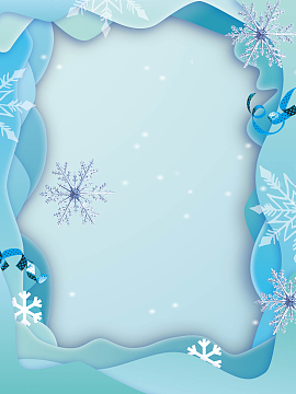 冬天冬季节气大雪背景
