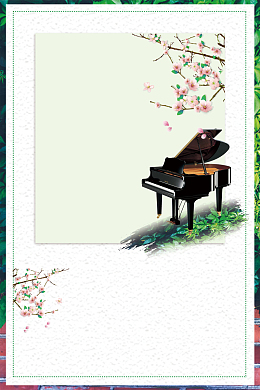 音乐节海报背景素材