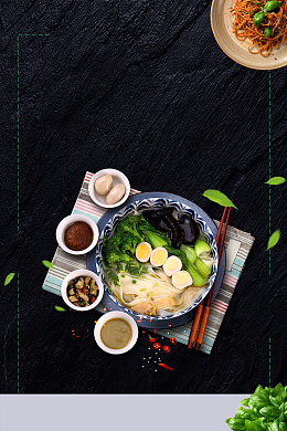 传统中式面馆面食