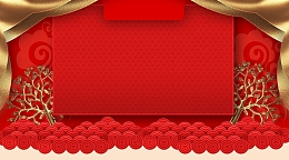 猪年大吉背景模板