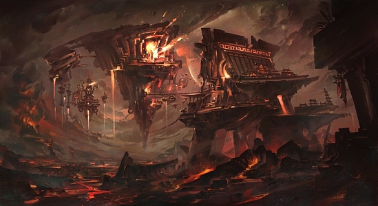 游戏原画背景