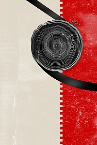 休闲时光电影院看电影背景