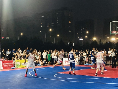 业余篮球赛在潍坊  7