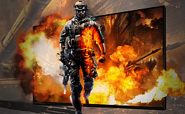 3D电视战场炮火