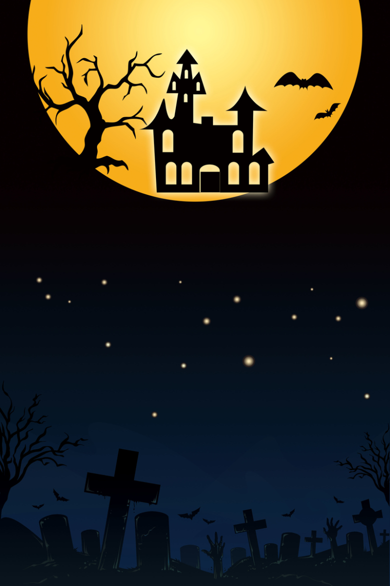 万圣节节日海报背景