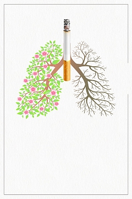 关注肺健康公益设计背景