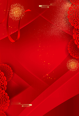 红色洒金创意背景图