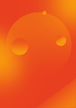 双十二橙色炫彩背景