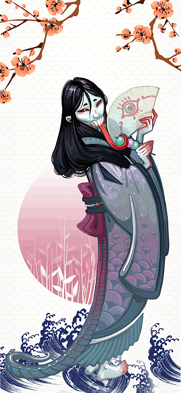 门贴风妖怪妖魔bai鬼怪