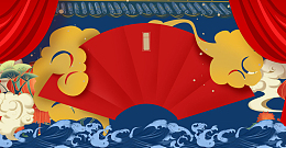 海上云雾背景