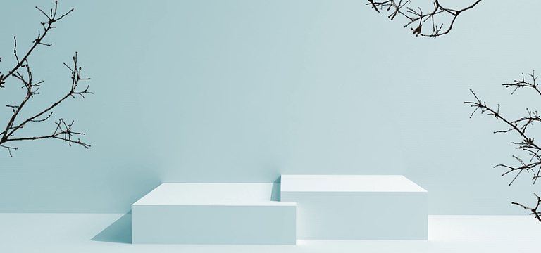 冬季补水季清新蓝色banner