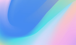 炫丽多彩流体渐变背景模板