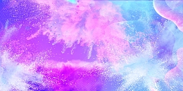 时尚多彩水墨喷溅背景素材