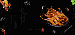 简约大气黑色鸭舌大促banner