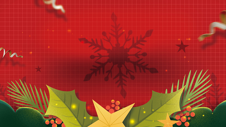 圣诞节背景图装饰元素图