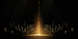 金色光效背景图元素