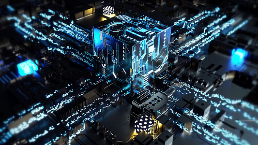 魔方科技背景背景素材_魔方科技背景背景图片下载_觅元素