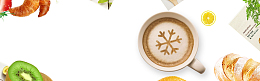 简约咖啡午后时光banner
