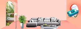 简约小清新家具质感banner
