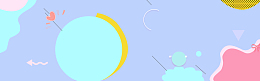 唯美风格海报banner背景