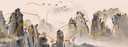 国潮背景素材2