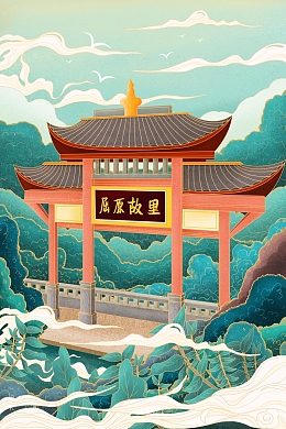 国潮建筑古建筑