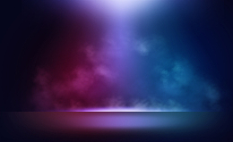 炫酷烟雾背景电商产品篮球运动鞋