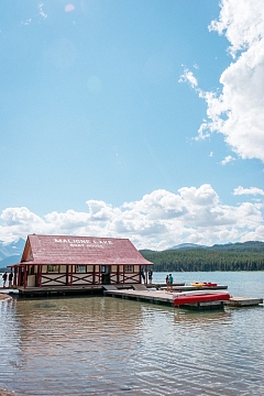 蓝天白云,房子,风景,唯美