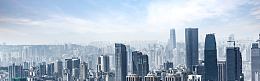 简约城市建筑图片banner