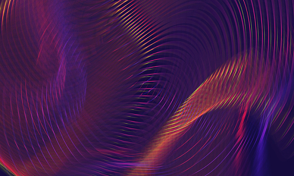 暗金紫色波浪纹理背景