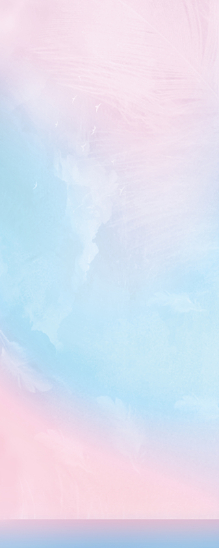 蓝色，粉色，梦幻