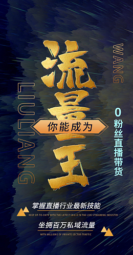 你能成为 流量王