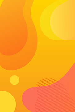 橙色黄色渐变镭射展板背景