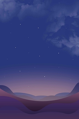 简约夜晚深色扁平化商品促销背景