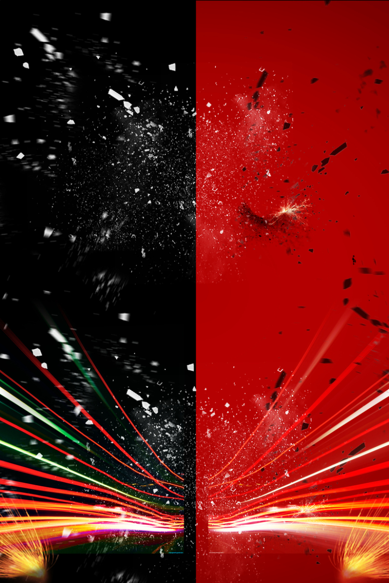 秋季上新对比色狂欢背景素材