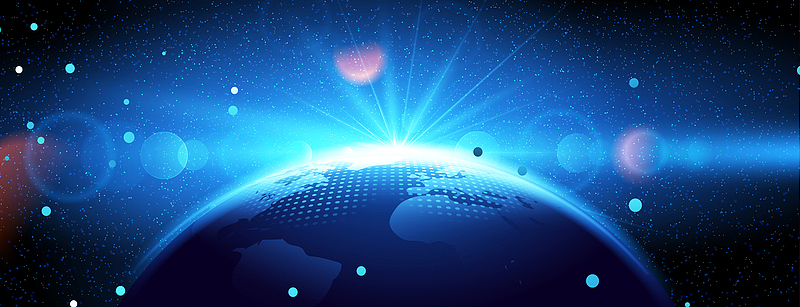 科技科幻科学背景图