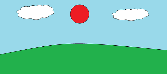 太阳当空照图片