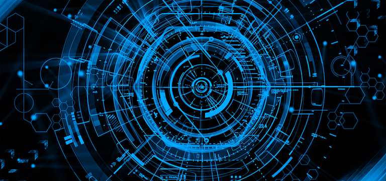 蓝色科技感企业文化年会展板psdjpg梦想起航坚持不懈背景模板jpg乘风