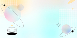 浅蓝色弥散光banner背景