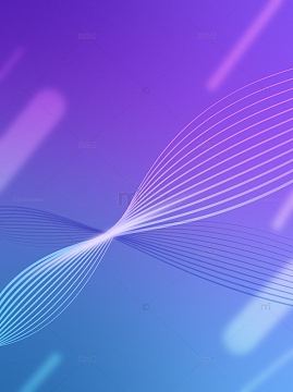 渐变手绘科技感蓝色紫色背景