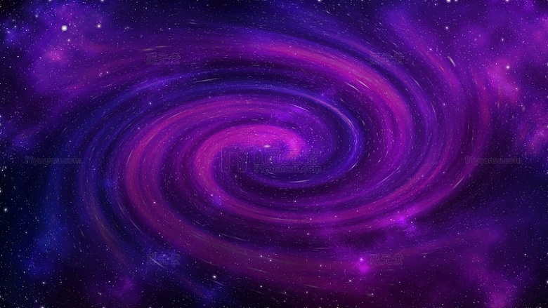银河系科技感星空海报背景图