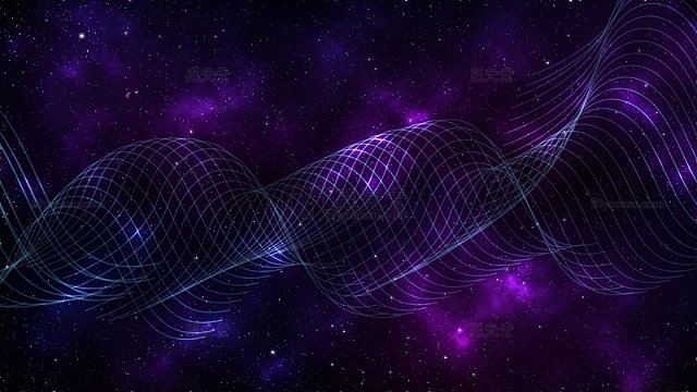 科技感星空海报背景图