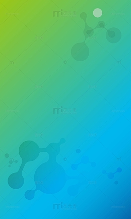 蓝色商务医疗生物科技细胞元素渐变背景