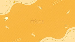 黄色简约商务科技会议几何线条纹理背景