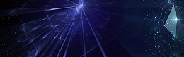 科技商务光晕梦幻海报banner