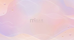 渐变梦幻科技电商医美简约banner背景