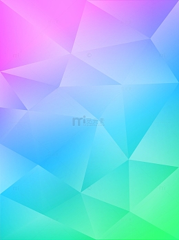 矢量炫彩几何渐变抽象马赛克晶格广告背景