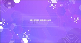紫色时尚科技电商淘宝宣传banner背景